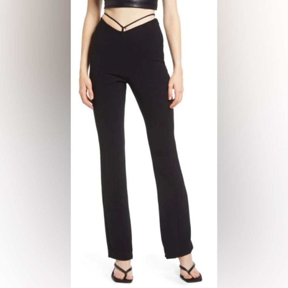 House of CB Layla V-Front Trousers Size XS